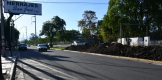 Renovaron la calzada en la avenida Arenales al 1.500