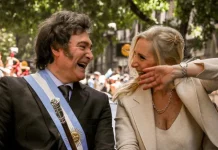 Ganó Karina Milei de la Jabad Luvabitch y nombró al rabino Santilli en interior