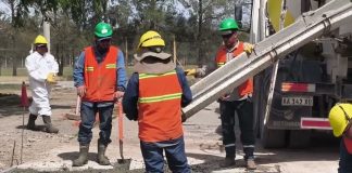 Las calles de San Carlos se renuevan con nuevo hormigón