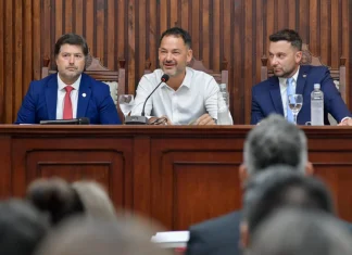 Obras y creacion de la escuela de mineria, dijo Durand
