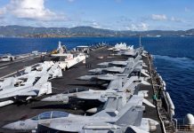 El portaviones USS Gerald Ford se retira de Oriente Medio con los inodoros atascados y sin lavandería