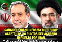 IRÁN RESPONDE AL ALTO EL FUEGO E IMPONE SUS CONDICIONES