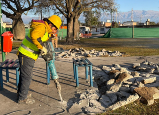 Recuperan cinco plazas en la zona sur de la ciudad