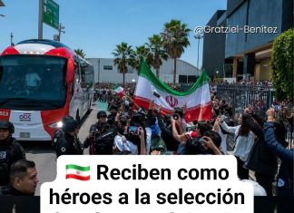 RECIBEN COMO HÉROES A LA SELECCIÓN DE IRÁN EN MÉXICO 🇲🇽