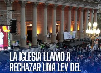 LA IGLESIA LE PIDIÓ AL CONGRESO RECHAZAR LA LEY DE PROPIEDAD PRIVADA