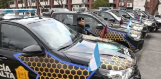 Sáenz entregará móviles policiales