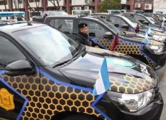 Sáenz entregará móviles policiales