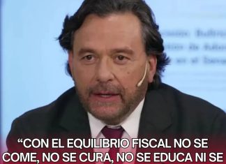Saenz despega del mileismo
