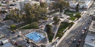La nueva plaza Evita tuvo su estreno en el Día del Niño