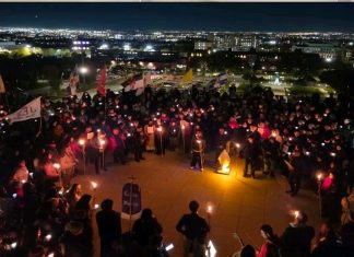 MÁS DE 750 JÓVENES CATÓLICOS SE UNEN PARA REZAR EL ROSARIO EN CANADA