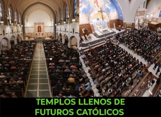 MÁS DE 900 PERSONAS SE PREPARAN PARA ENTRAR A LA IGLESIA CATÓLICA EN DOS COMUNIDADES DE TEXAS